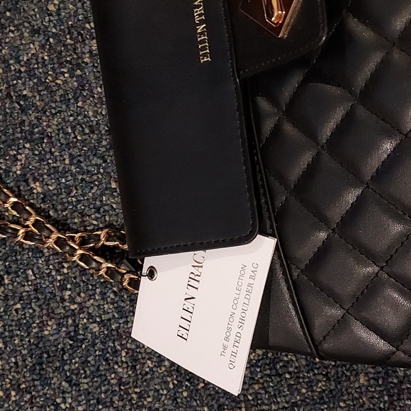Ellen Tracy quilted shoulder bag NWT - Picture 2 of 4